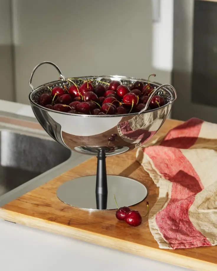 Coupe à fruits et égouttoir design AC04 – Alessi