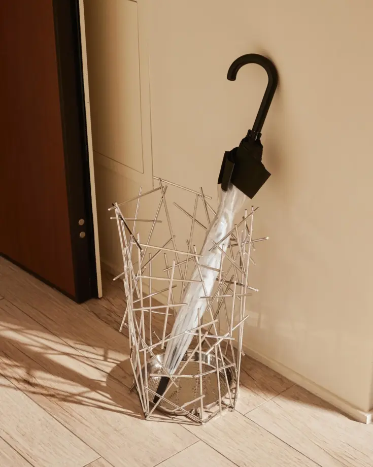 Porte-parapluies design Blow Up en acier – Alessi