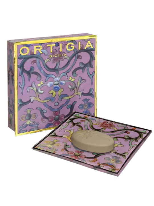 Savon et Porte-savon en Verre « Aragona » – Ortigia Sicilia