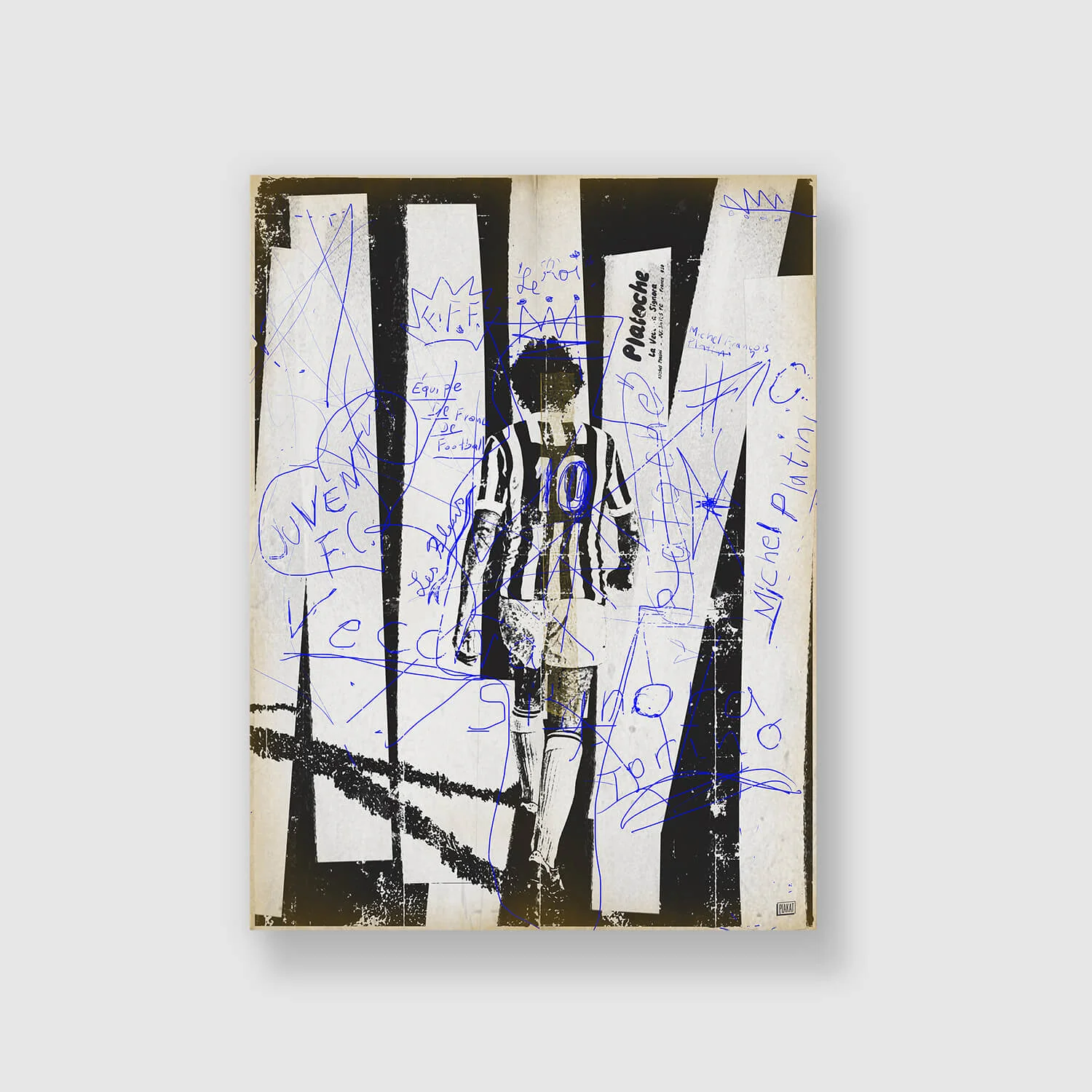 Affiche L’Equipe Platini – Kubbick (Plakat)