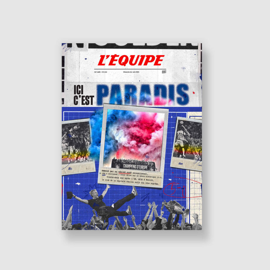 Affiche  » PSG Champion Paradis  » – Kubbick