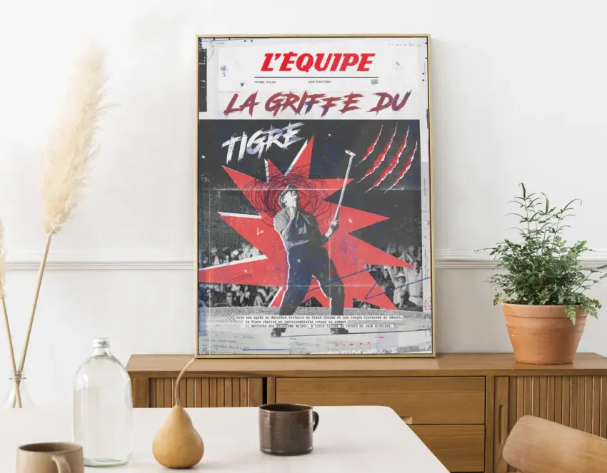 Affiche L&rsquo;Equipe Woods – Kubbick (Plakat)