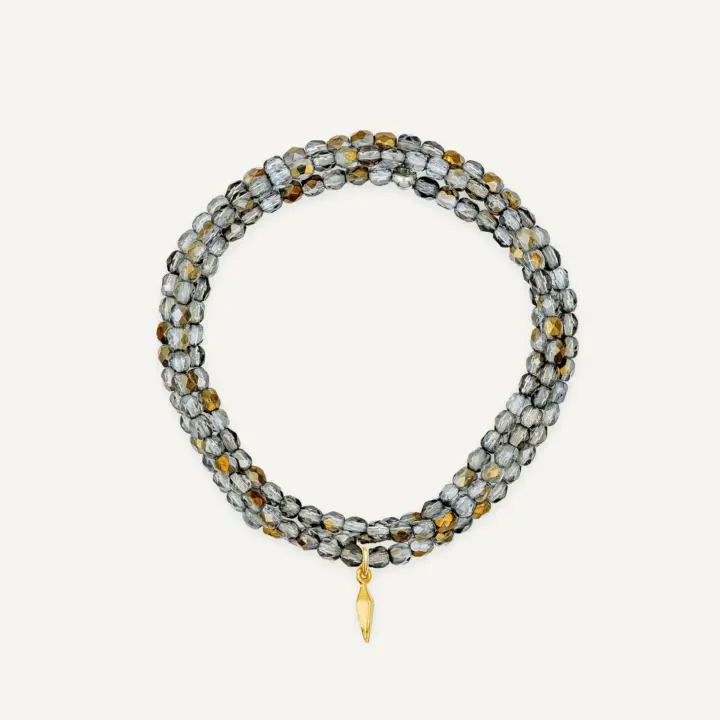 Bracelet 3 tours Crsital Spike – Têtes Blondes