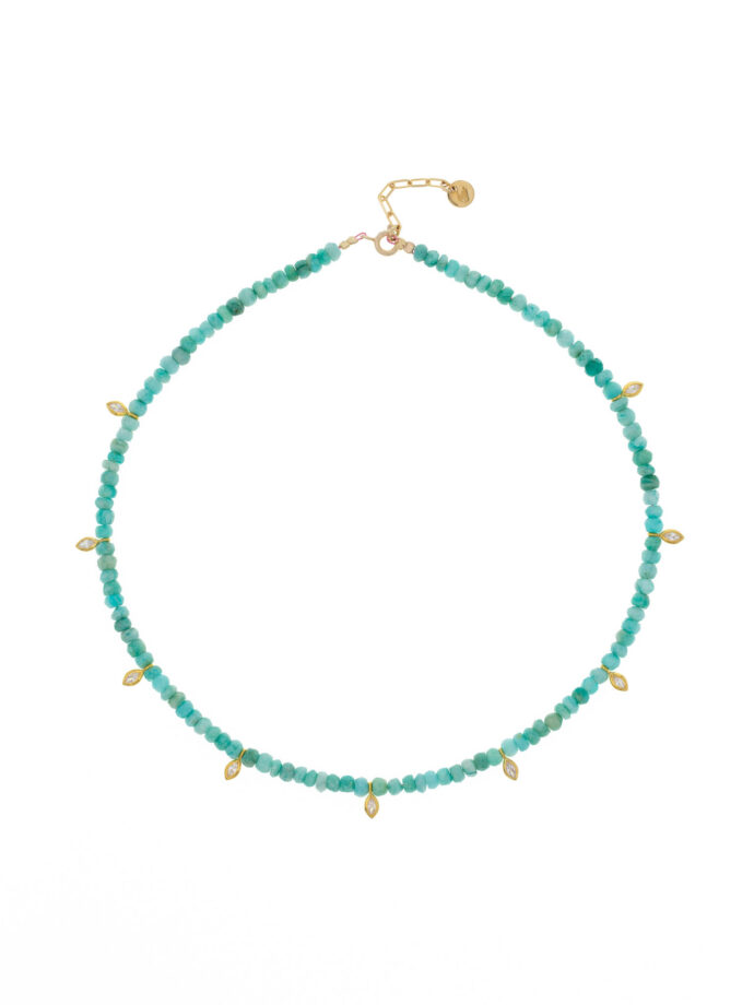 Collier Amazonite Marquise – Luj Paris