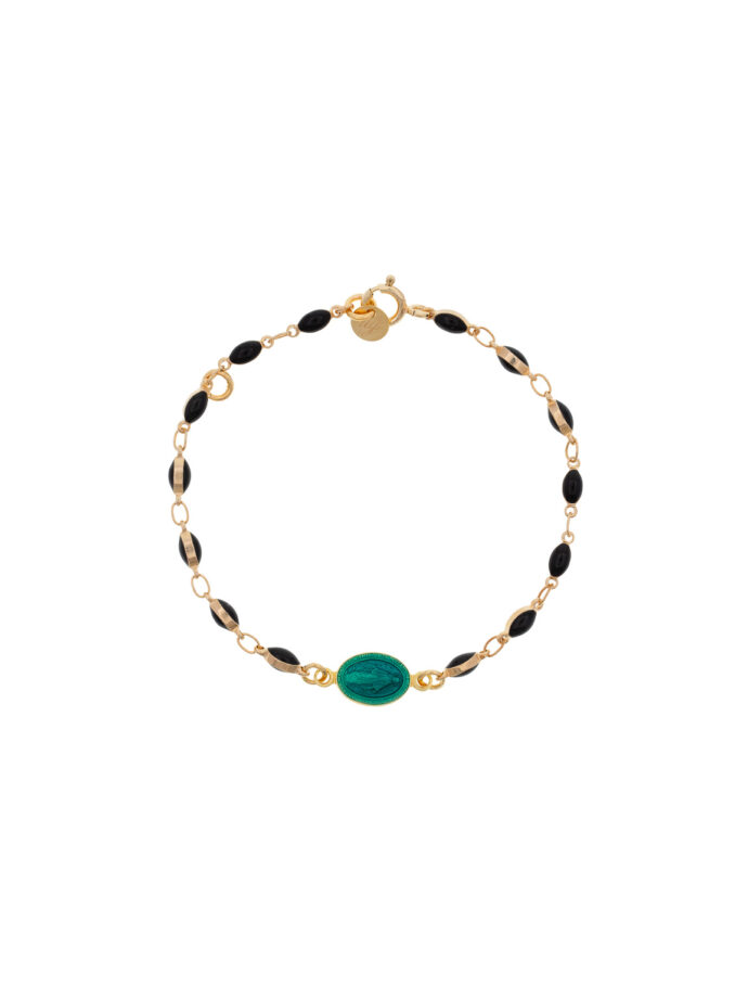 Bracelet Emaillé Orso noir – Luj Paris