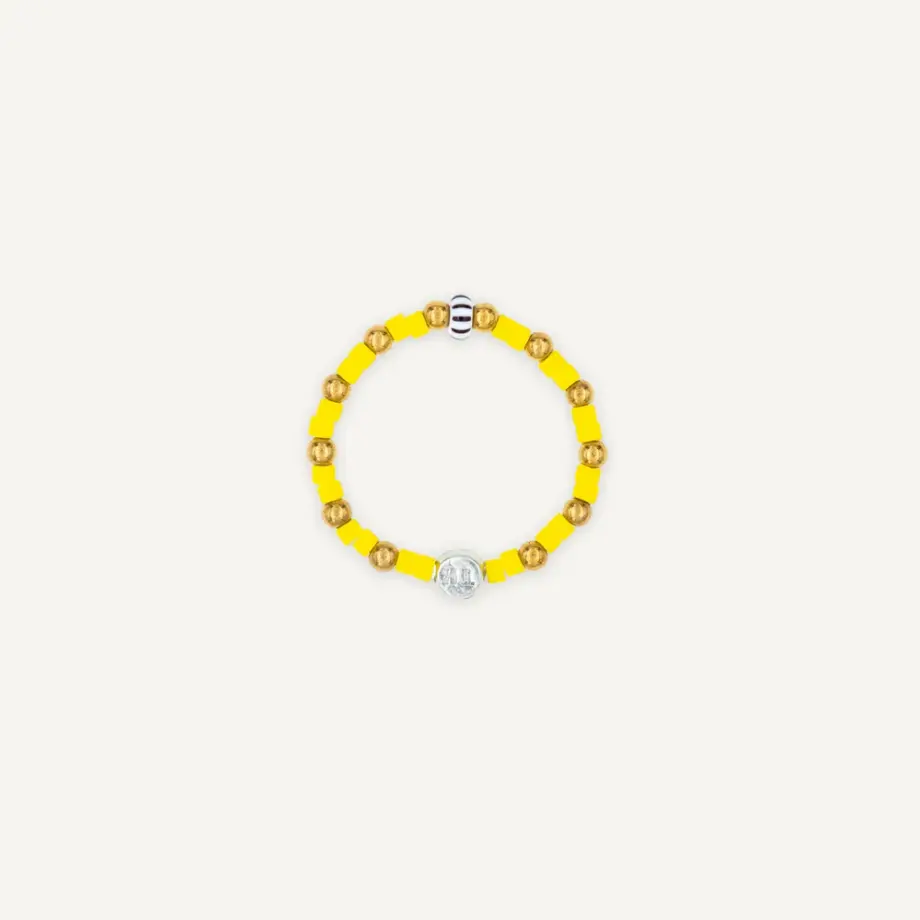 Bague Bliss Jaune – Têtes Blondes