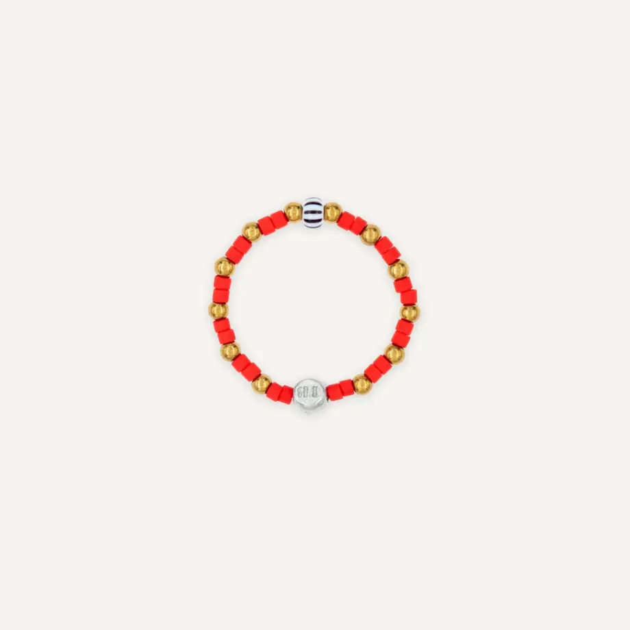 Bague Bliss Rouge – Têtes Blondes