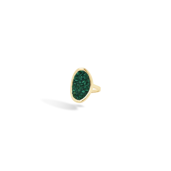 Bague Vitoria Jaspe Verte T54 – Léo Sedim