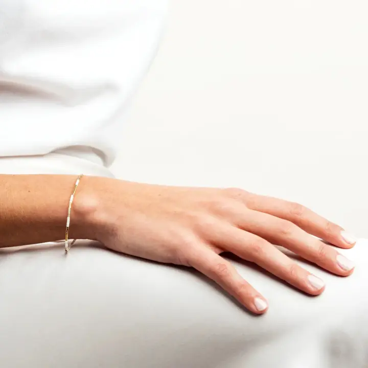 Bracelet 1 Tours Emma Vanille – Têtes Blondes