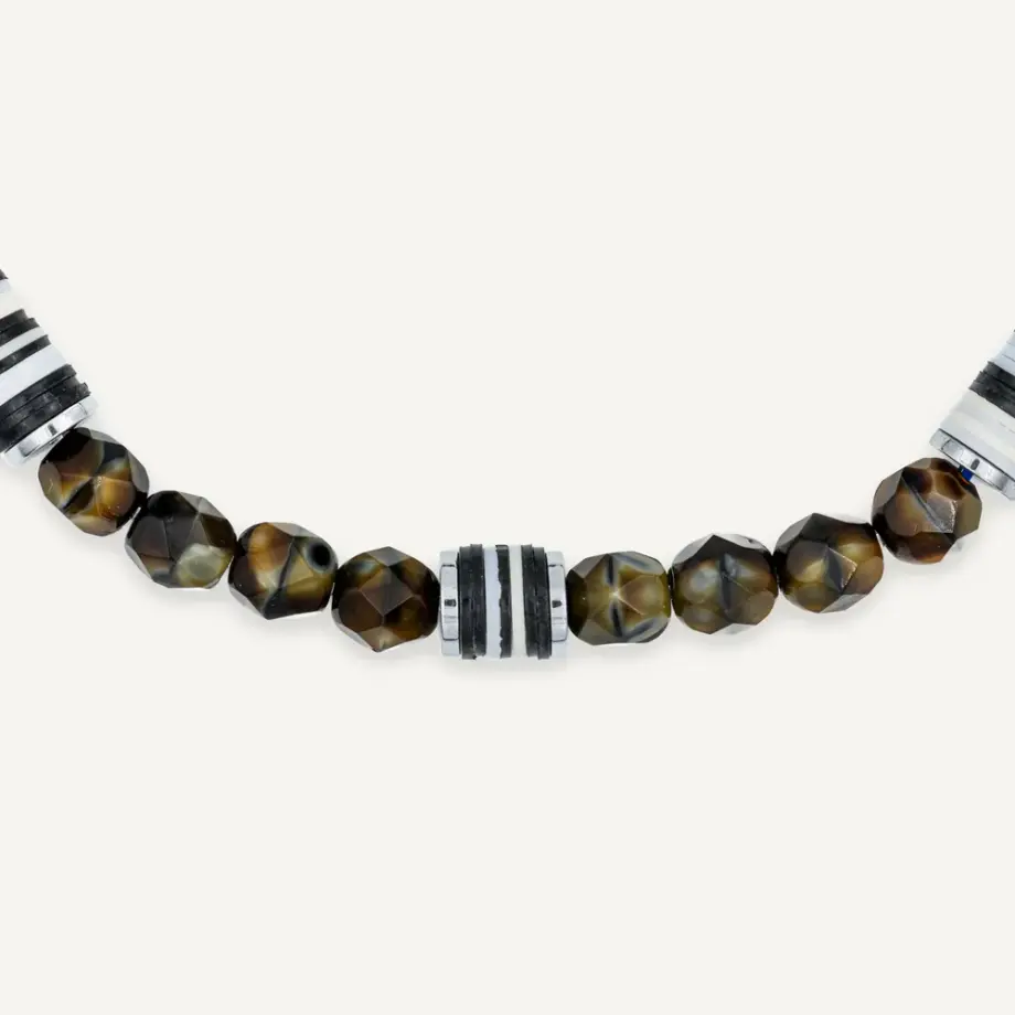 Bracelet 1 tour Gentleman XL Brun – Tête Blonde