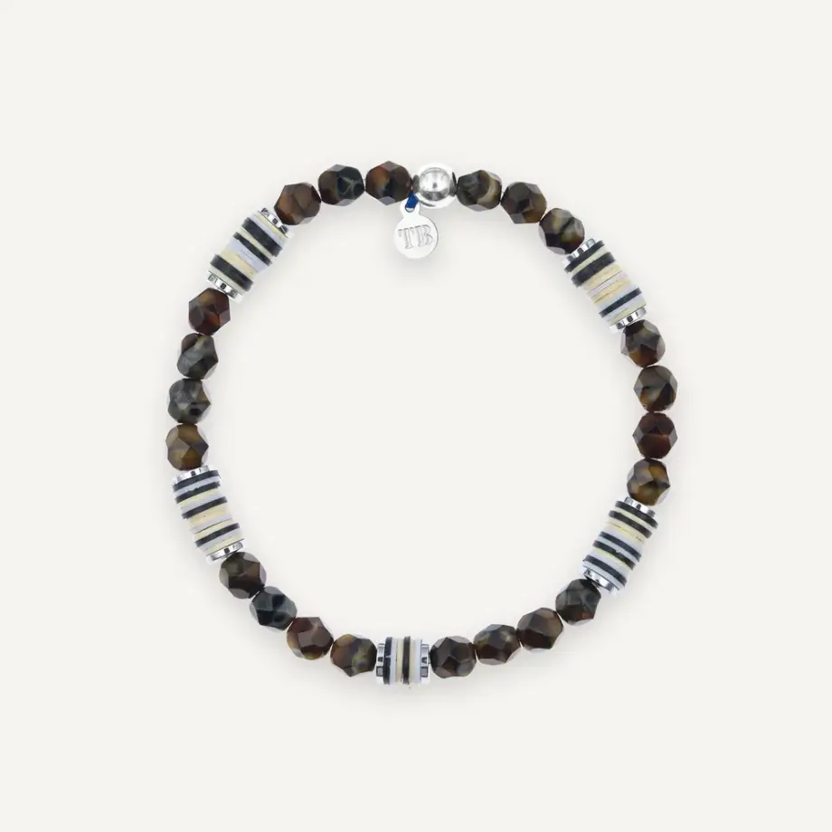 Bracelet 1 tour Gentleman XL Brun – Tête Blonde