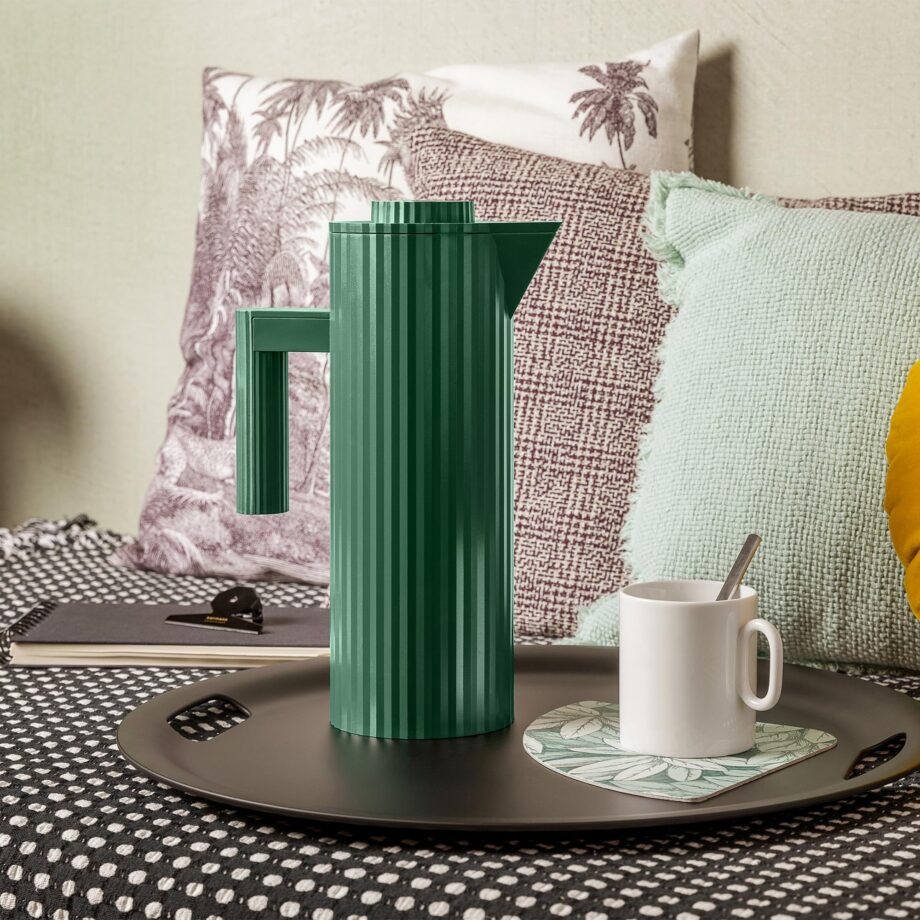 Carafe isotherme Plissé Verte – Alessi