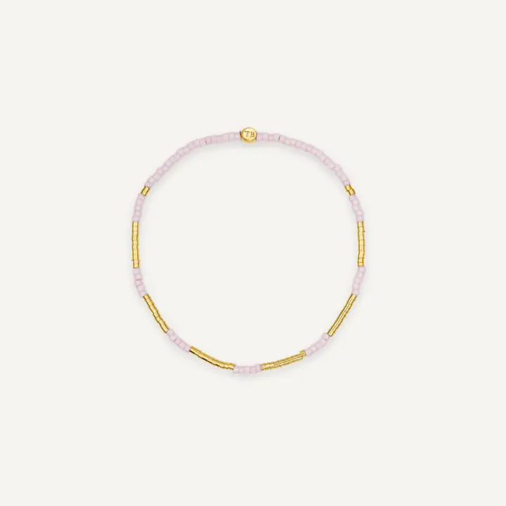 Bracelet 1 Tours Emma Rose Guimauve – Têtes Blondes