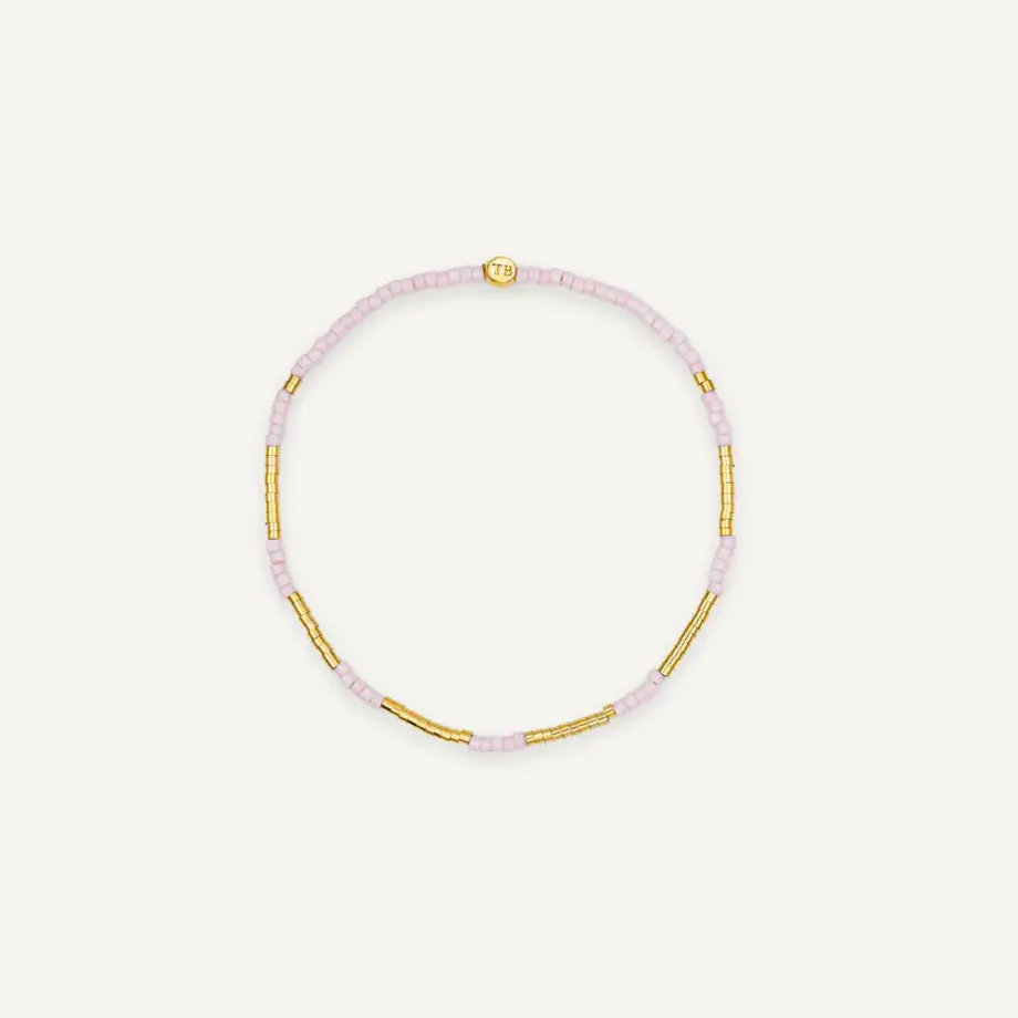 Bracelet 1 Tours Emma Rose Guimauve – Têtes Blondes