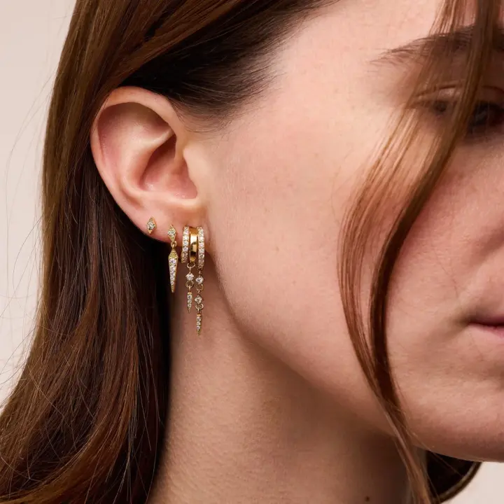 Boucles d&rsquo;Oreilles Flare – Leo Sedim