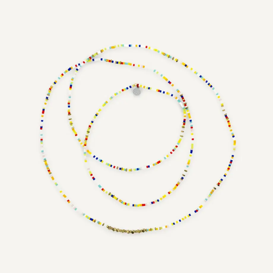 Collier & Bracelet 6 Tours Pampelonne Slim – Têtes Blondes