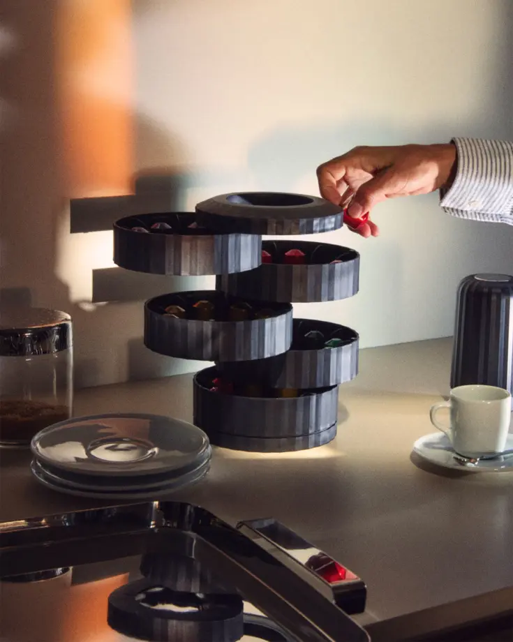 Porte Capsules Plissé – ALESSI