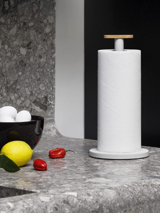 Porte-essuie-tout Mattina Warm Grey – Alessi