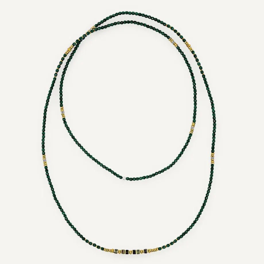 Bracelet 6 tours Blondie Dark Green – Têtes Blondes