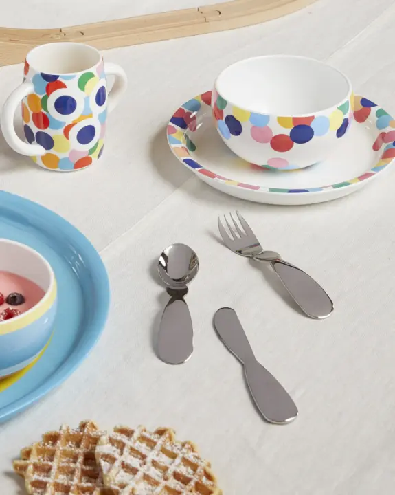 Set de couverts enfant Alessini – Alessi