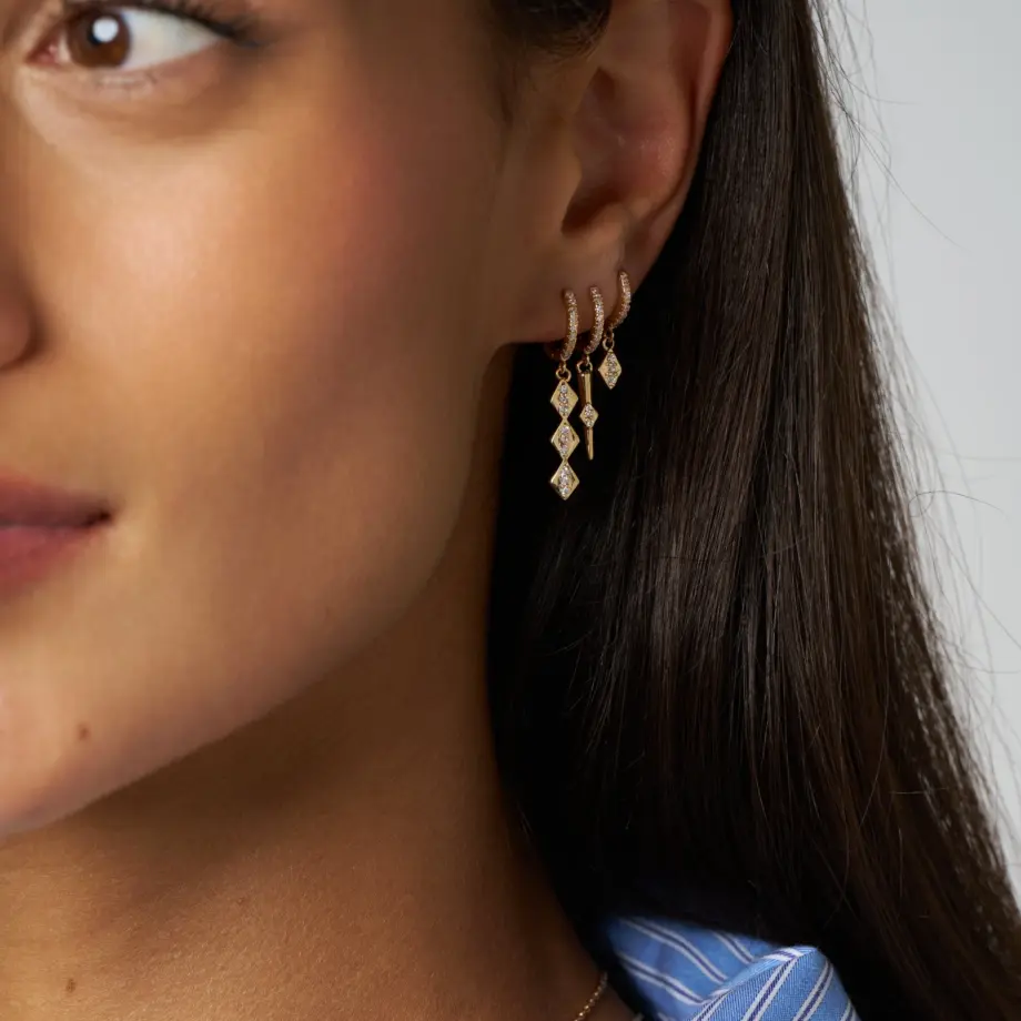 Boucle d&rsquo;Oreille Vesta – Leo Sedim