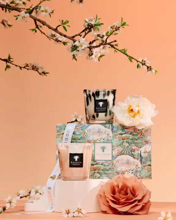 Coffret Duo de Bougies Pearls – Baobab Collection