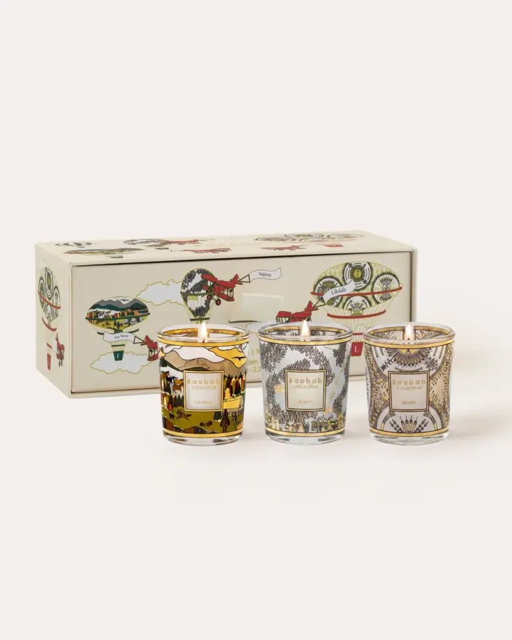 Trio Travel Bougie Aspen-Likààh-Far West – Baobab Collection