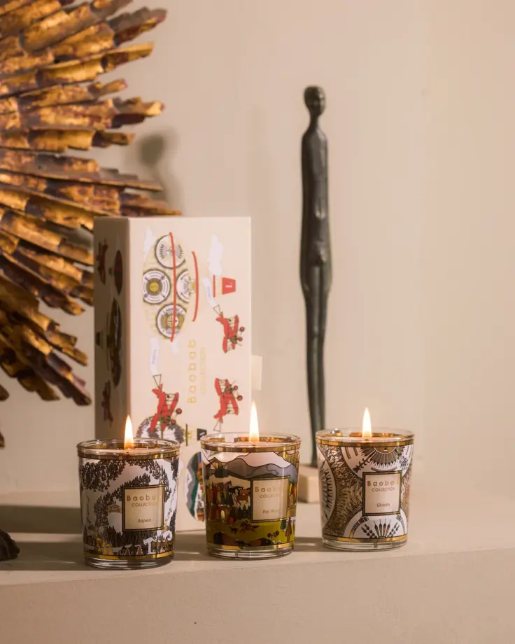Trio Travel Bougie Aspen-Likààh-Far West – Baobab Collection